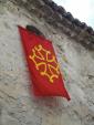 Sant Guillem del Desert<br> Les banderes i creus occitanes són presents al llarg i ample de tot el poble Autor: Jordi Bibià Sant Guillem del Desert<br> Les banderes i creus occitanes són presents al llarg i ample de tot el poble Autor: Jordi Bibià
