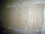 Marques de picapedrer<br>Santa Maria d'Agramunt: Marca de picapedrer. En aquest cas una fletxa, sÃmbol molt comú. Localitzada en una de les columnes de Sta. Maria d'Agramunt Autor: Jordi Bibià Marques de picapedrer<br>Santa Maria d'Agramunt: Marca de picapedrer. En aquest cas una fletxa, sÃmbol molt comú. Localitzada en una de les columnes de Sta. Maria d'Agramunt Autor: Jordi BibiÃ