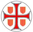 Escuts de llinatges, poblacions i institucions<br>Barcelona: Escut de Barcelona amb la creu compartint els quarters amb l'escut de les quatre Barres. Emprat per Barcelona el 1289. Font: Duran i Sanpere Autor: Jordi Bibià Escuts de llinatges, poblacions i institucions<br>Barcelona: Escut de Barcelona amb la creu compartint els quarters amb l'escut de les quatre Barres. Emprat per Barcelona el 1289. Font: Duran i Sanpere Autor: Jordi BibiÃ
