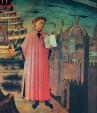 Trobadors, literatura romànica i cronistes<br>: El gran Dant Alighieri. Admirador de la poesia trobadoresca. Fou gibel·lí, i per tant, contrari de les males arts de França i Roma Trobadors, literatura romànica i cronistes<br>: El gran Dant Alighieri. Admirador de la poesia trobadoresca. Fou gibel·lí, i per tant, contrari de les males arts de França i Roma