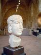 Sant Guillem del Desert<br>Museu Lapidari de l'abadia de Sant Guillem : Retrat femení realitzar en marbre blanc vers el s. XII Autor: Jordi Bibià Sant Guillem del Desert<br>Museu Lapidari de l'abadia de Sant Guillem : Retrat femení realitzar en marbre blanc vers el s. XII Autor: Jordi Bibià