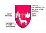 Tipologia de creus II<br>L'escut de Tolosa : Al centre dels elements descrits, veiem la creu tolosana. <strong>Gerard de Séde</strong> ens indica que les seves dotze pometes o cercles, estan íntimament relacionats amb els dotze signes zodiacals. Autor: Jordi Bibià Tipologia de creus II<br>L'escut de Tolosa : Al centre dels elements descrits, veiem la creu tolosana. <strong>Gerard de Séde</strong> ens indica que les seves dotze pometes o cercles, estan íntimament relacionats amb els dotze signes zodiacals. Autor: Jordi Bibià