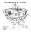 Carcassona<br> : Plànol de la Carcassona<br> : Plànol de la