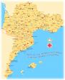 Mapes, plànols, i altres imatges<br>: Mapa d'Occitània, Catalunya, València i les Illes avui. Autor: Jordi Bibià Mapes, plànols, i altres imatges<br>: Mapa d'Occitània, Catalunya, València i les Illes avui. Autor: Jordi Bibià