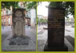 Tolosa del Llenguadoc<br>: Casualitats de la vida. l'hotel on vam dormir era just a la Plaça d'Armènia. Un monument commemoratiu referent als fets del 1993, de sabor clarament medieval amb una iconografia molt familiar. D'Armènia sorgiren els paulicians (s. III), després, s'arribaren a Bulgà ria, transformant-se amb els coneguts bogomils (s. IX-X)... Roda el món i torna al Born! Autor: Jordi Bibià Tolosa del Llenguadoc<br>: Casualitats de la vida. l'hotel on vam dormir era just a la Plaça d'Armènia. Un monument commemoratiu referent als fets del 1993, de sabor clarament medieval amb una iconografia molt familiar. D'Armènia sorgiren els paulicians (s. III), després, s'arribaren a Bulgà ria, transformant-se amb els coneguts bogomils (s. IX-X)... Roda el món i torna al Born! Autor: Jordi BibiÃ