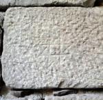 Marques de picapedrer<br>Castell de l'Espluga Calba: Octagrama Autor: Jordi Bibià Balada Marques de picapedrer<br>Castell de l'Espluga Calba: Octagrama Autor: Jordi Bibià Balada