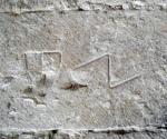 Marques de picapedrer<br>castell de l'Espluga Calba: siga saga i altra forma Autor: Jordi Bibià Balada Marques de picapedrer<br>castell de l'Espluga Calba: siga saga i altra forma Autor: Jordi Bibià Balada