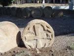 Les esteles funeràries discoïdals de Sanaüja<br>: Autor: Jordi Bibià Balada Les esteles funeràries discoïdals de Sanaüja<br>: Autor: Jordi Bibià Balada