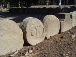 Les esteles funeràries discoïdals de Sanaüja<br>: Autor: Jordi Bibià Balada Les esteles funeràries discoïdals de Sanaüja<br>: Autor: Jordi Bibià Balada