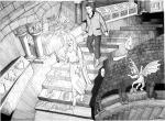 Dibuixos II<br>Sintra?: Un somni. Autor: Jordi Bibià Dibuixos II<br>Sintra?: Un somni. Autor: Jordi Bibià