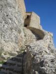 Indrets on es constata la presència i notícies del catarisme<br>Morella.: Pujada al castell. Autor: Jordi Bibià Indrets on es constata la presència i notícies del catarisme<br>Morella.: Pujada al castell. Autor: Jordi Bibià