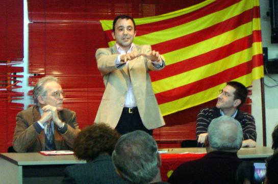 18.8.2010 Al CAOC a Bcn. Representació d'un consolamentum.  - 