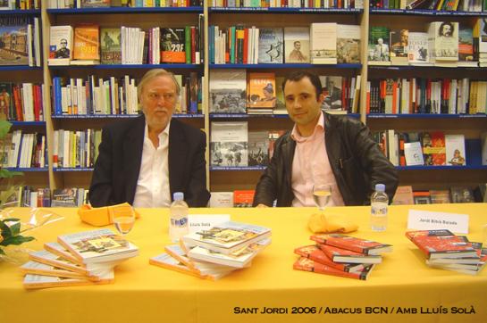 18.8.2010 Presentació del llibre 'Els nostres càtars'  Abacus. Barcelona. -  Sant Jordi 2006