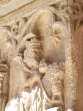 20.8.2010 Els reis mags seguint l'estel.  Catedral d'Elna - 