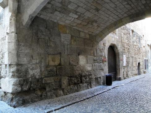 28.8.2009  L'arcada del <strong>Palau Vell</strong>.           Narbona -  Jordi Bibià