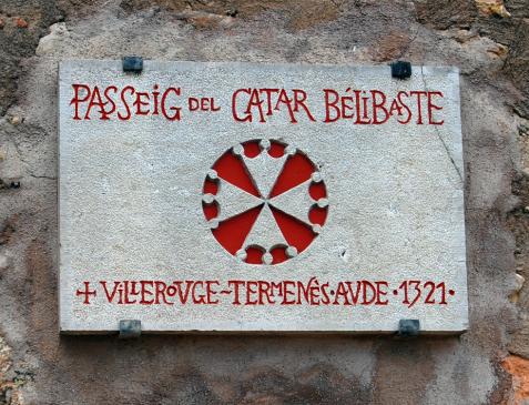 20.9.2010 Placa de carrer dedicada a Belibaste.  Sant Mateu del Maestrat -  Meritxell Escrigas Palou