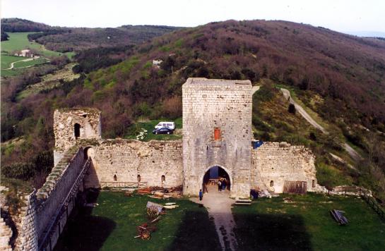 1.2.2011 Castell de Puivert. Residència d'estiu dels Trencavell  Puivert -  Jordi Bibià