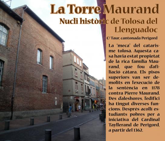 6.9.2011 Un dels pocs testimonis encara presents del catarisme a la ciutat de Tolosa  Tolosa del Llenguadoc -  Jordi Bibià
