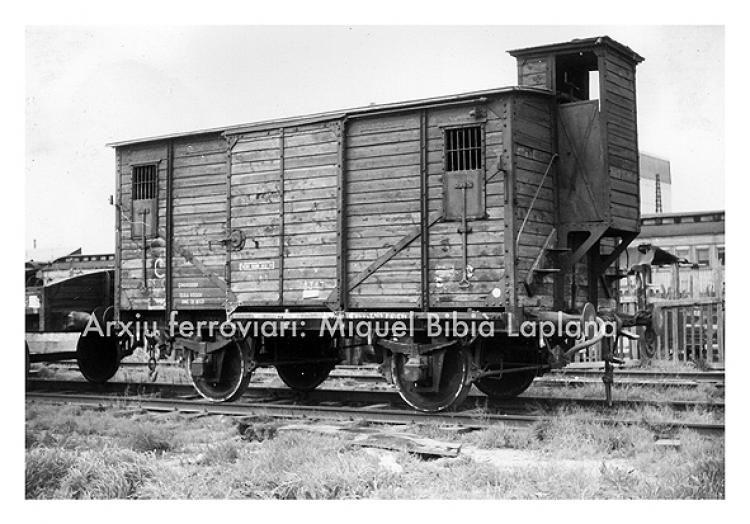 6.5.1958 Vagó de càrrega dels 'Andaluces'. Sèrie 0101  -  Miquel Bibià Laplana