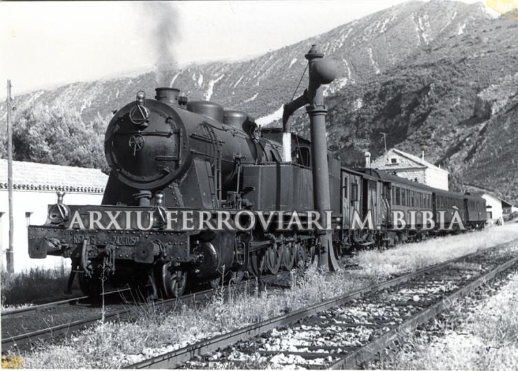 6.5.1958 Línia de la Pobla-Lleida  -  Miquel Bibià