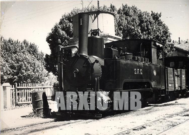 6.5.1958 Carrilet de Sant Feliu de Guíxols  -  Miquel Bibià