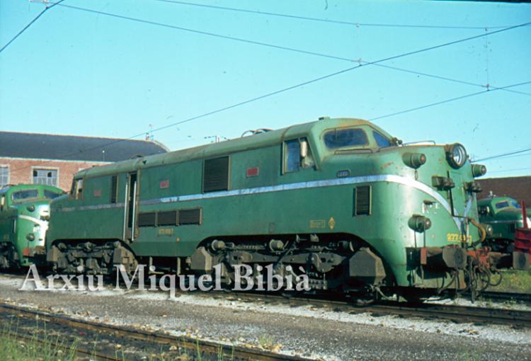 6.5.1958 Al dipòsit.  Villablino -  Miquel Bibià