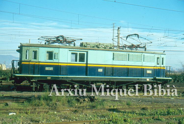 6.5.1958 La 304 dels FFCC.  Sant Boi -  Miquel Bibià