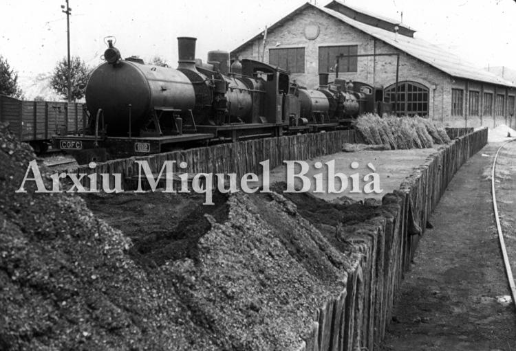 6.5.1958 FFCC. Dipòsit.  Martorell -  Miquel Bibià