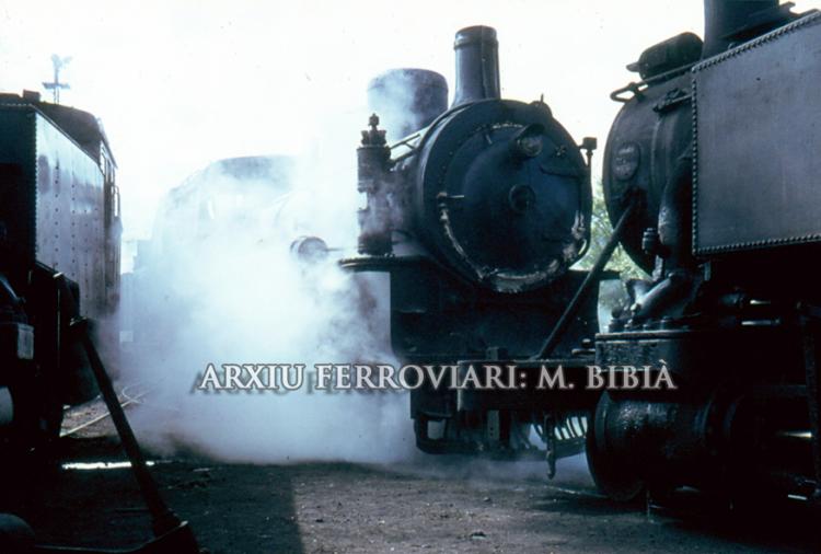 6.5.1958 Maniobres. Línea Ponferrada-Villablino  Lleó -  Miquel Bibià