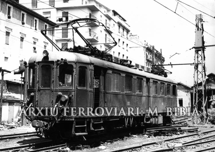 6.5.1958 Ferrocarriles vascos.  -  Miquel Bibià