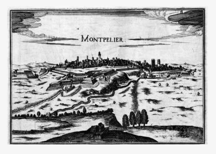 7.9.2014 Montpeller en un gravat del s. XVII  - 