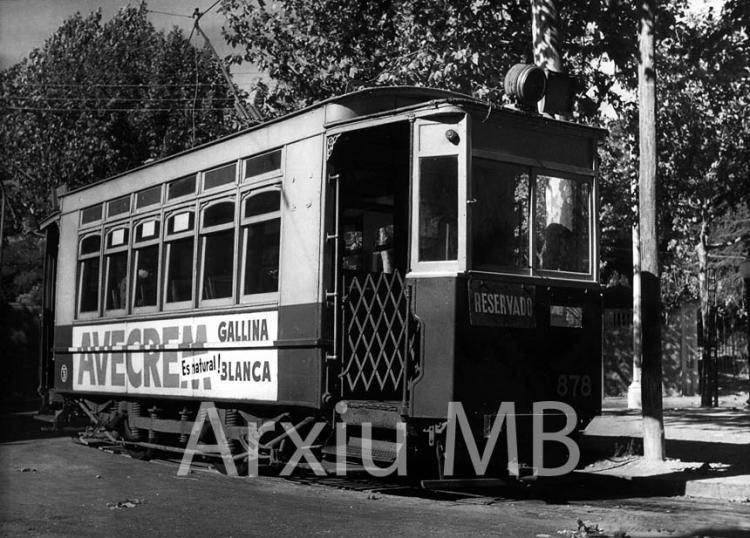 22.9.2014 El 876. Tranvía de Pedralbes.  Barcelona. -  Miquel Bibià