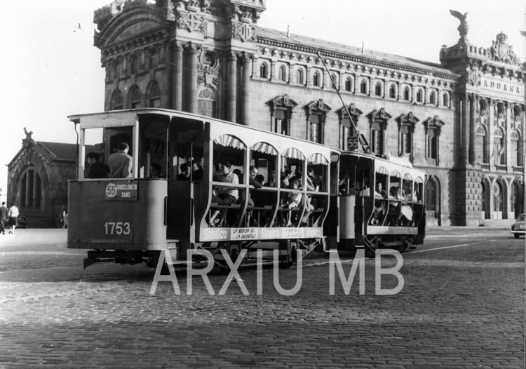 6.5.1958 El 1753. Per Colom.  Barcelona. -  Miquel Bibià