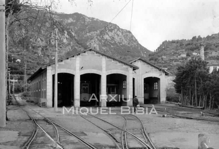 12.10.2014 Sòller. Cotxeres dels automotors i tramvies.  Palma de Mallorca. -  Miquel Bibià Laplana