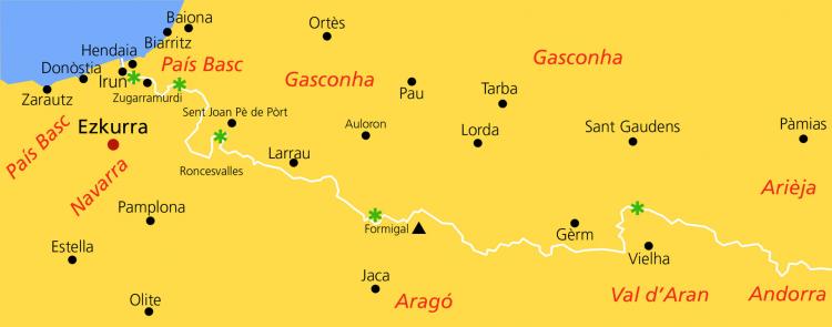 30.5.2015 Localització d'Ezkurra a Navarra.  Notes i apunts -  Autor: Jordi Bibià