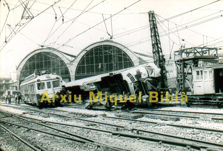 20.8.2016 Accident a l'estació de França  Barcelona -  Miquel Bibià