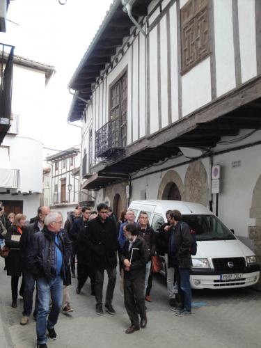 27.11.2017 Visita per la plaça dels Tarrascons.  Morella -  Jordi Bibià