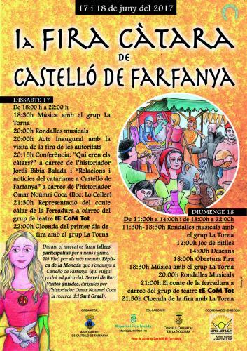 27.11.2017 Cartell de la Fira  Castelló de Farfanya -  Jordi Bibià