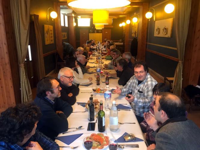 2.12.2017 Sopar càtar.  Morella -  JL Soler