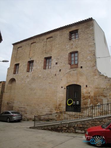 22.4.2019 Primitica església de Santa Maria de Gràcia. De transició del romànic al gòtic. En l'actualitat acull el museu de l'oli.  La Granadella. -  Jordi Bibià