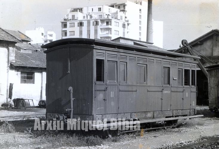 24.1.2020 Vagó mixte passatgers i correus.  Palma de Mallorca -  Miquel Bibià Laplana