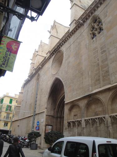 29.1.2020 Façana lateral de Santa Eulàlia.  Palma. -  Jordi Bibià