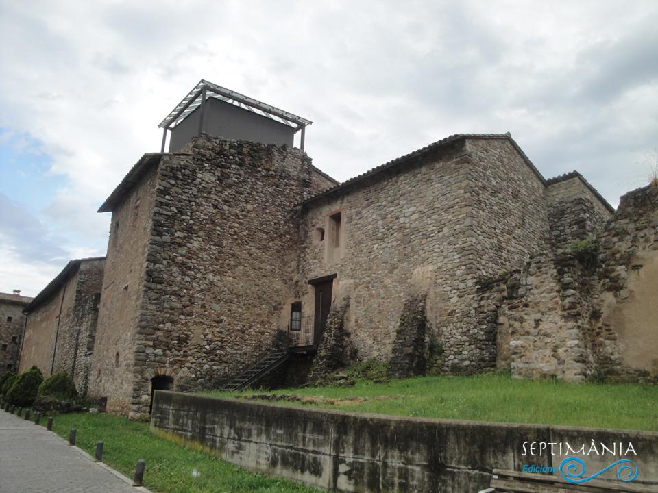 30.5.2021 Part lateral i posterior del castell dels Pinós.  -  J. Bibià