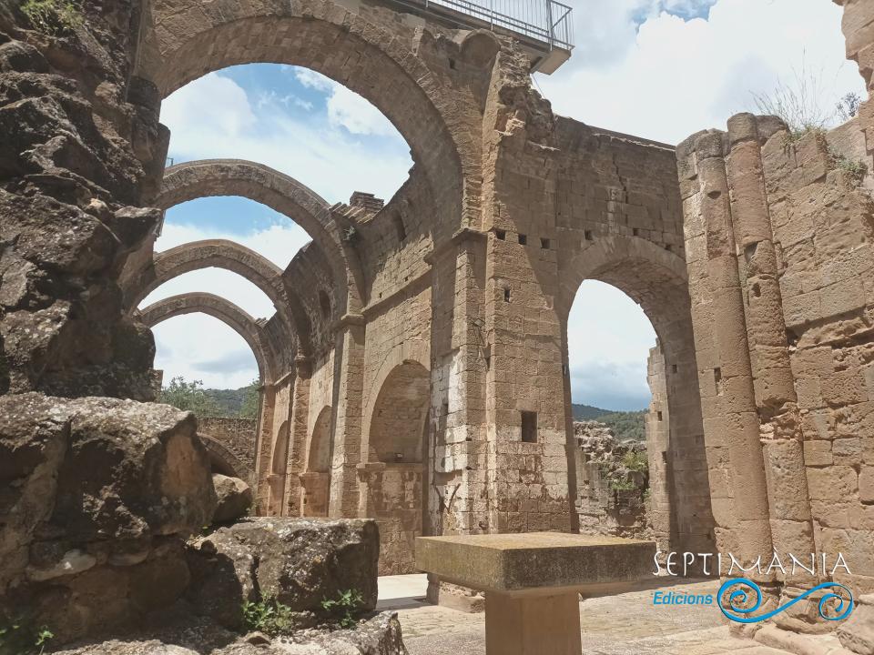 28.6.2023 Església de Santa Maria de Gualter.  Gualter. La Baronia de Rialb. -  J. Bibià