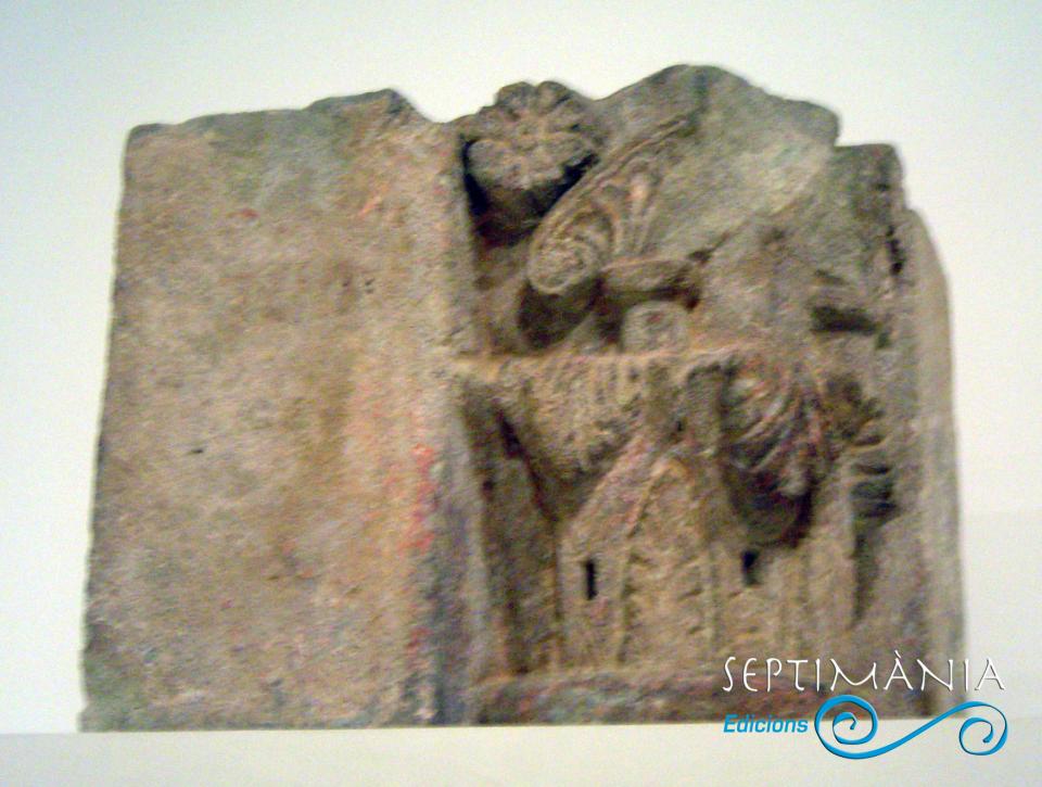 15.9.2023 Fragments escultòrics d'una porta.  MNAC -  J. Bibià