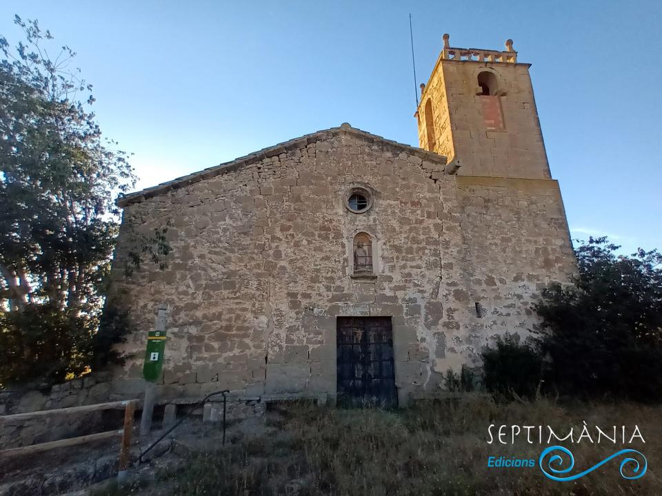 24.5.2024 Sant Serni de Llanera. Façana d'accés.  Torà. -  J. Bibià
