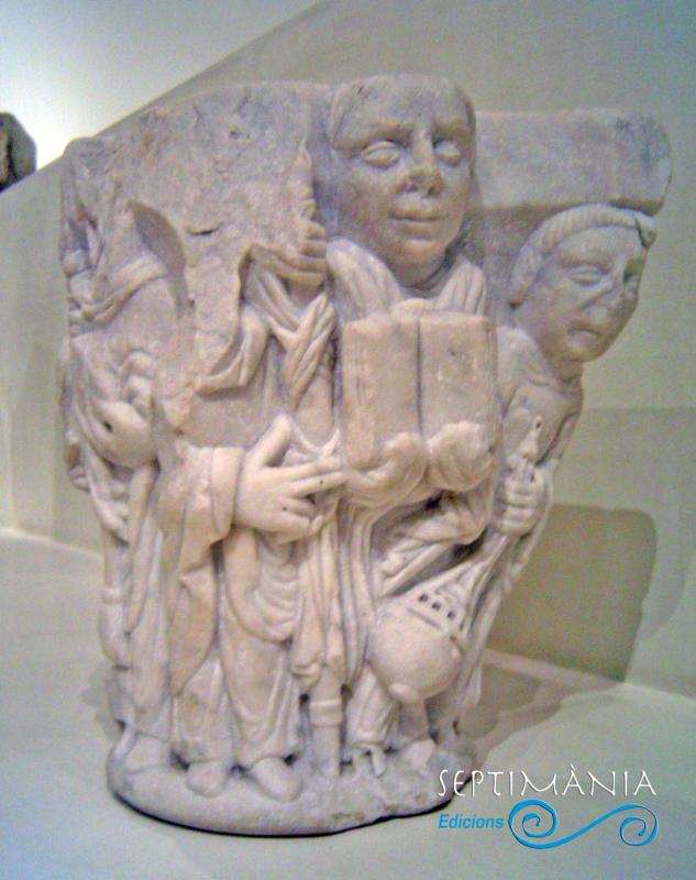 10.8.2025 Capitell provinent del convent de Sant Francesc.  MNAC -  J. Bibià