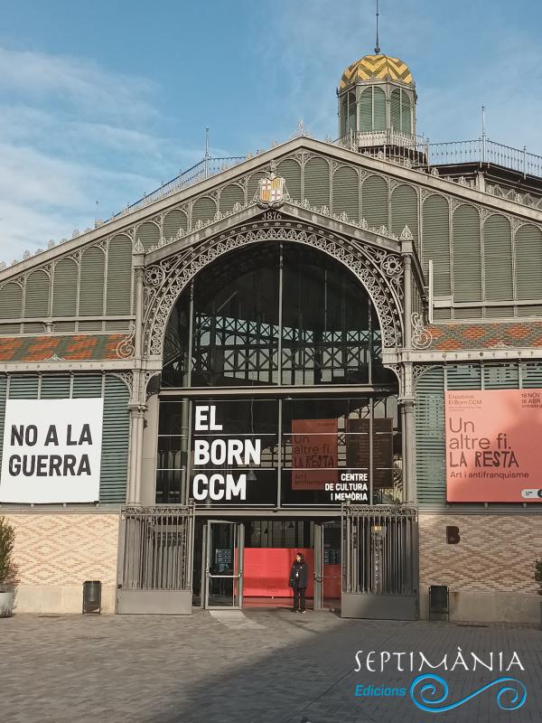 20.8.2025 Façana principal de l'antic mercat del Born.  -  J. Bibià