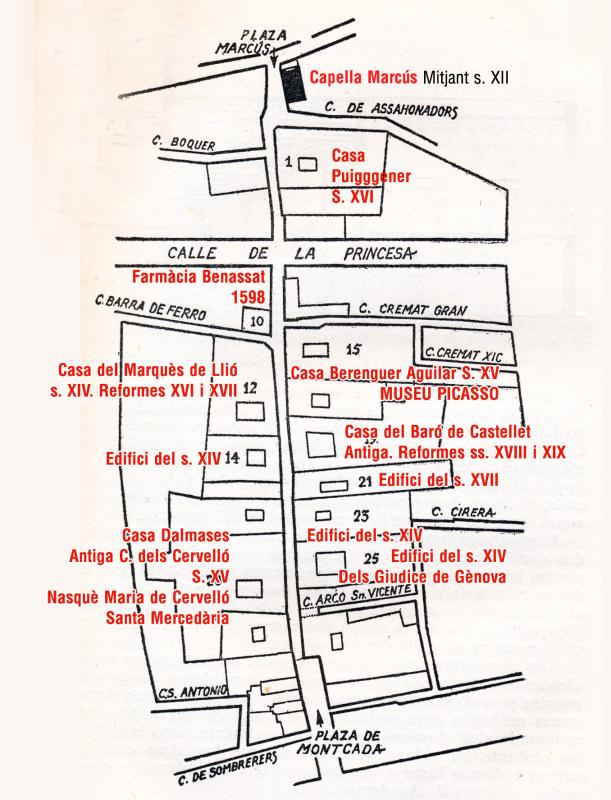 21.8.2025 Els palaus del carrer Montcada.  -  J. Bibià