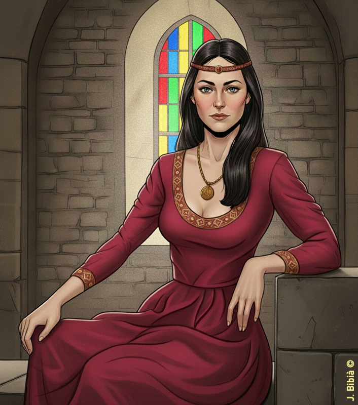 Blanca de Castella. 9.1.2026 Blanca de Castella. - J. Bibià